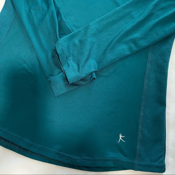 Danskin Now SZ Medium 8-10 Green Blue Activewear - Picture 13 of 14